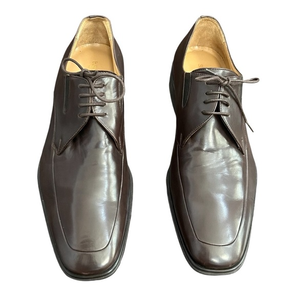 Bruno Magli Ranuncolo Mens lace up leather  dress shoes size 10 M - Picture 1 of 8